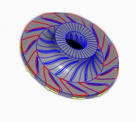 三元（yuán）流（liú）高效葉輪（lún）